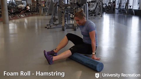 foam roll- hamstring