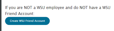 create wsu friend account screenshot